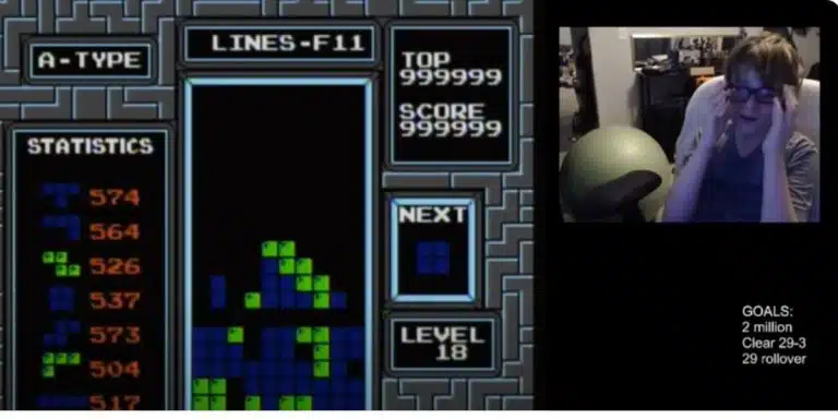 Beating tetris