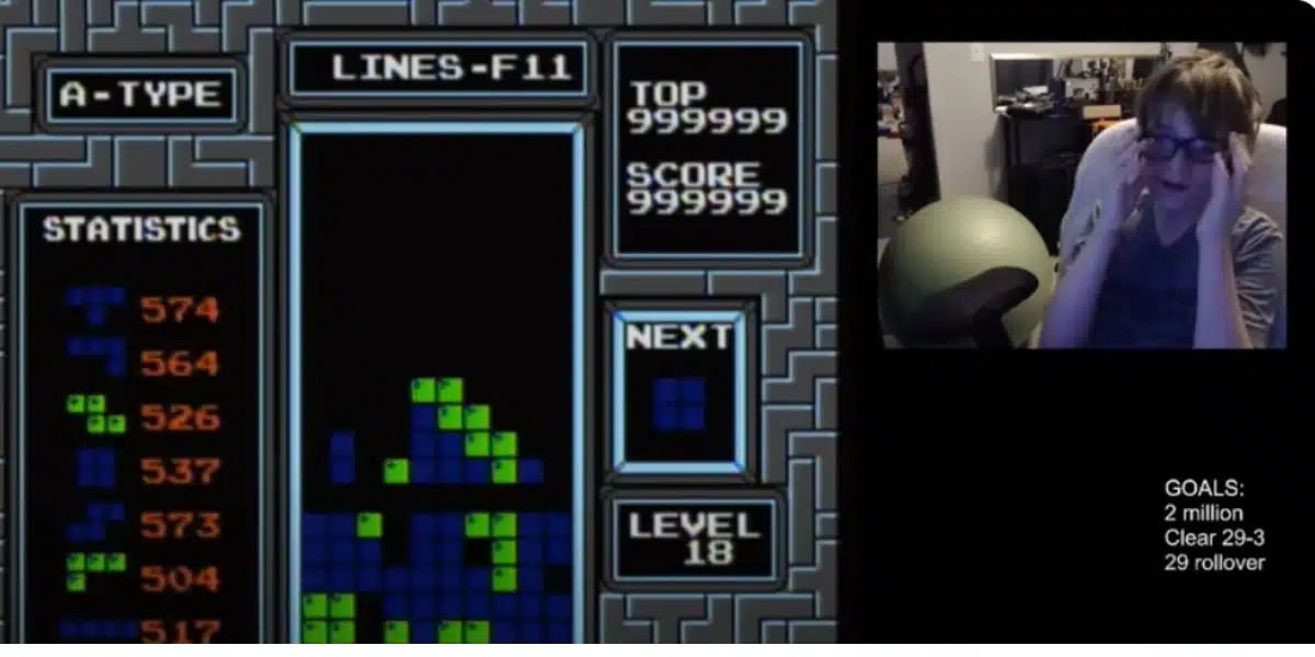 Beating tetris